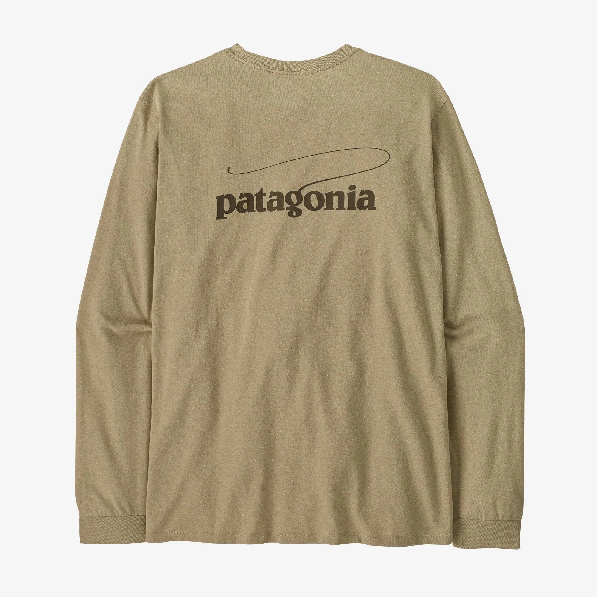 Patagonia Men's Casting Logo Responsibili-Tee Long Sleeve